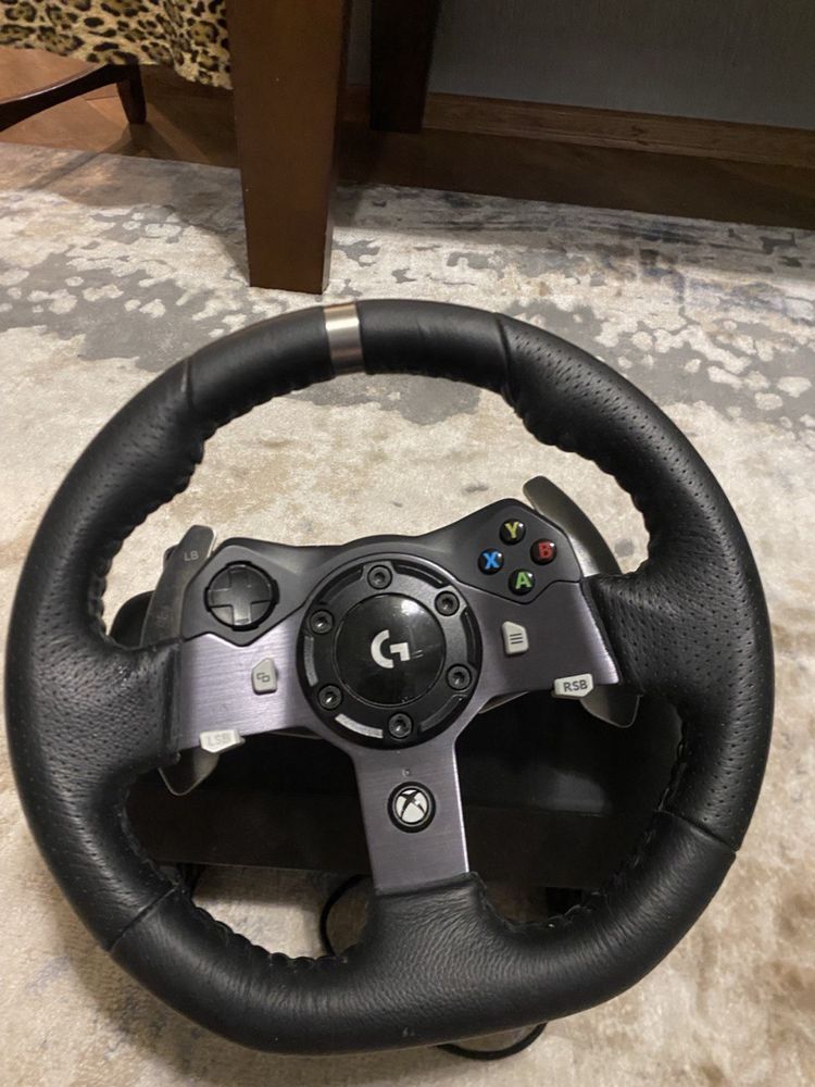 Руль logitech g 920 с коробкой передач