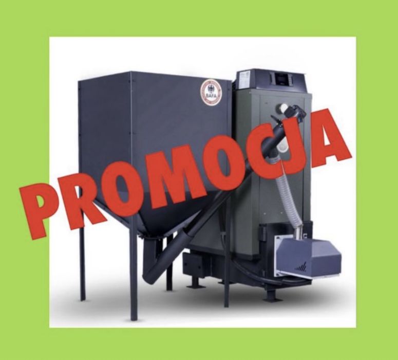 Piec na pellet automatyczny 5 klasa ekogroszek MONTAŻ