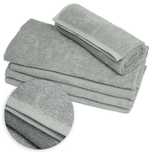 Ręcznik do rąk SPA 50x90 450g Turcja 100% Bawełny SZARY