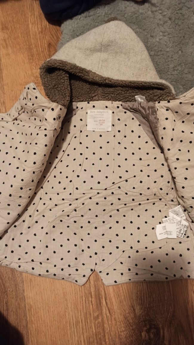 Płaszczyk kurteczka Zara BabyGirl 86 cm