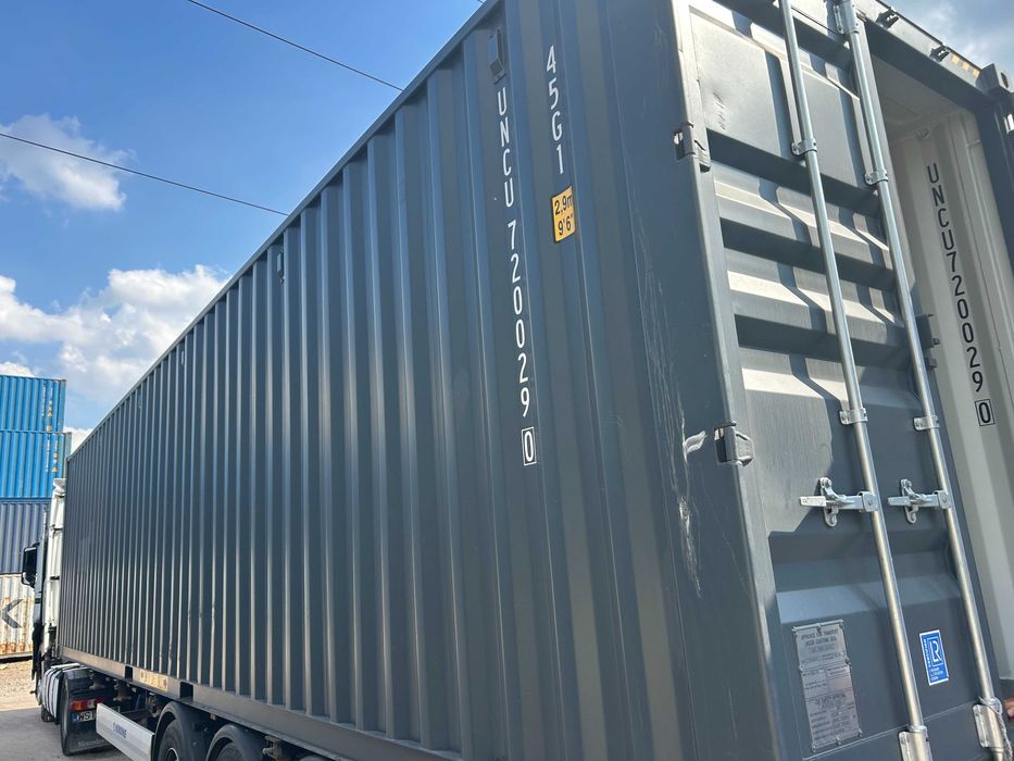 Kontener morski magazynowy budowlany 40 HC używany–stan IICL – TS-CONT