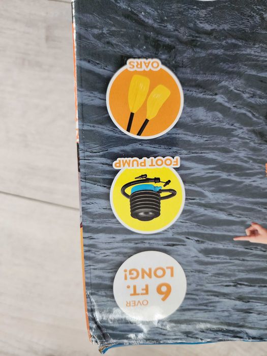 надувная лодка Bestway 61142 NE Kondor 2000 Raft 185*97 2-х камерная