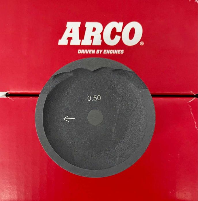 Поршня ремонтні з кільцями +0,50 Nissan CR14DE 1.4L 16V Micra Note