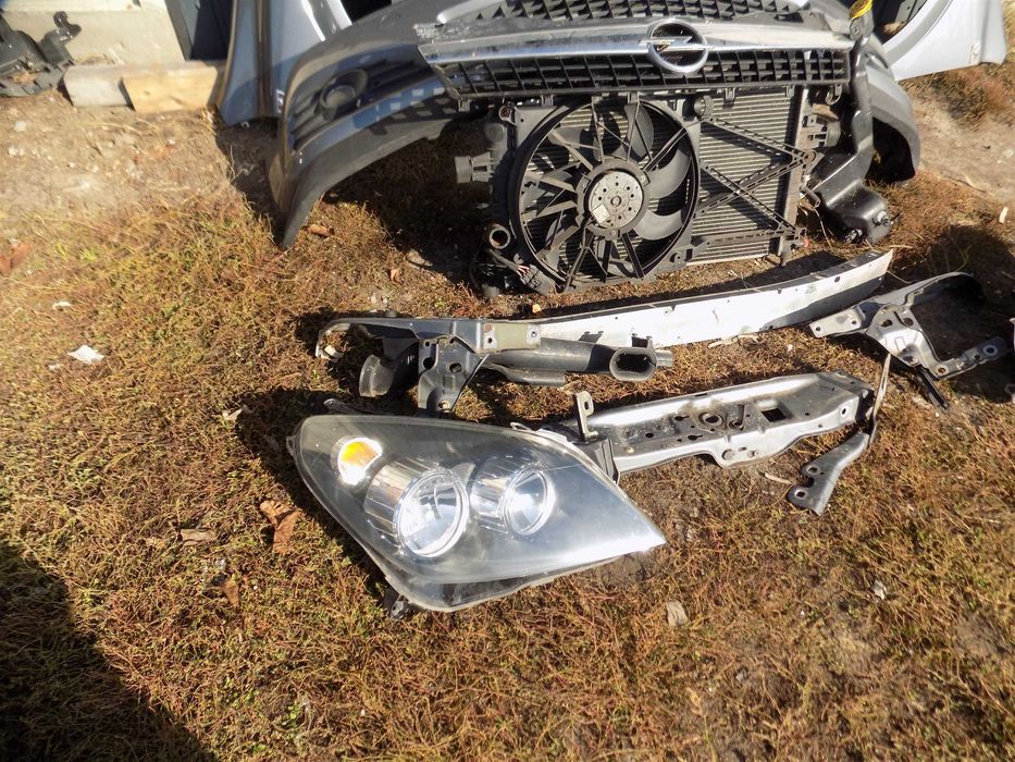 Przód kompletny Opel astra H III GTC maska zderzak błotniki lampy Z155