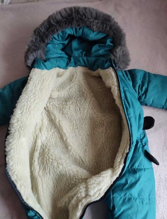 Комбінезон на овчині для немовлят унісекс 12-18міс