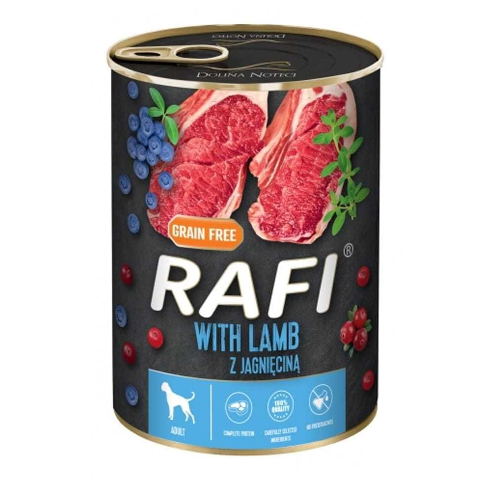 RAFI 800g różne smaki mokra karma dla psa sklep stacjonarny