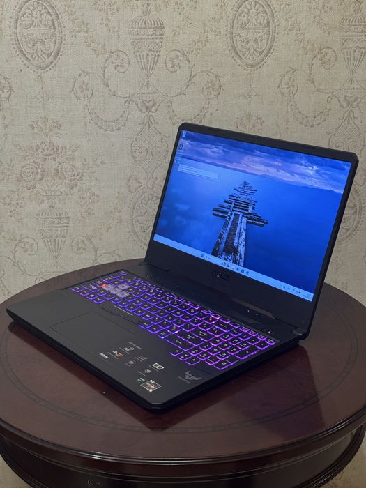 Игровой ноутбук IPS Asus TUF R5 GTX 1650 SSD