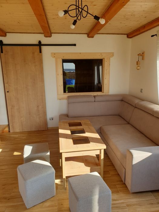 Sylwester weekend Jezioro  Kominek Bania z jacuzzi Sauna Sam na działc