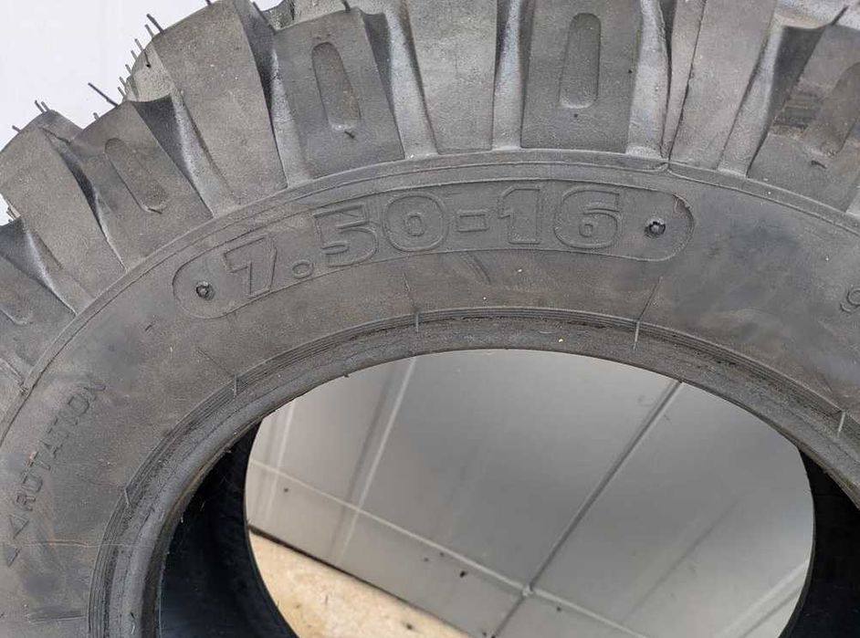Opona 7.50-16 AGROMASTER bieżnikowana - zetor przednie koło