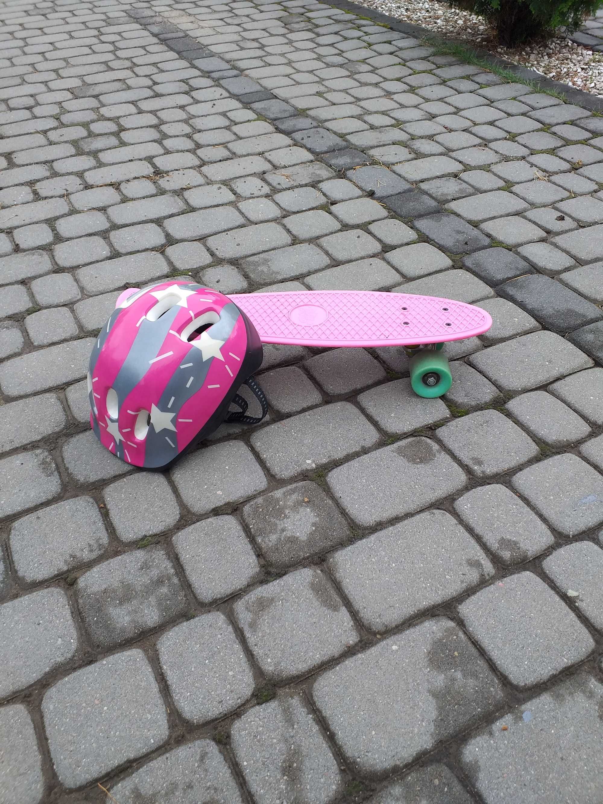 Deskorolka fiszka + kask