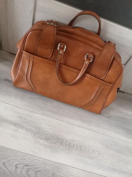 Torba podróżna skórzana