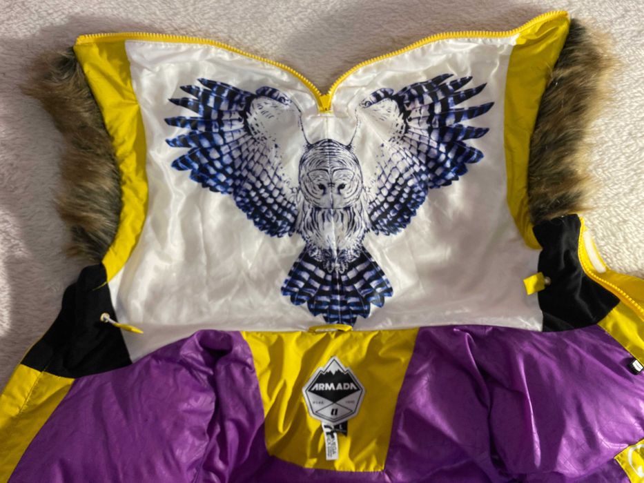 Armada женский гоно лыжный пуховик куртка зимняя р L