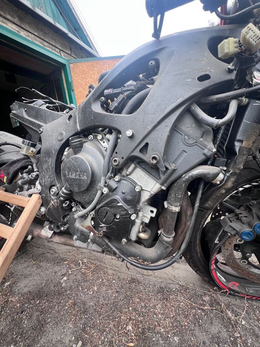 ЯмахаР6 после ДТП!!!