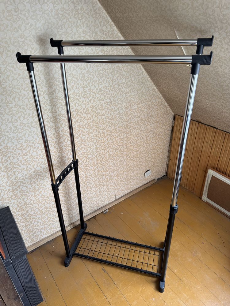 Stojak wieszak szafa na ubrania otwarta stojacy regulowany88-158x88x43