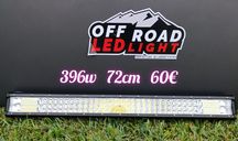 Barra led 396w 72cm