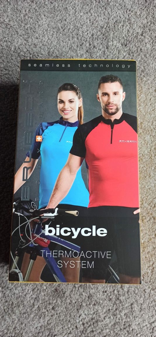 Koszulka termoaktywna rowerowa brubeck r. M NOWA