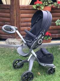 Візок Stokke Xplory v5  2 в 1 чорний, Стокки 5