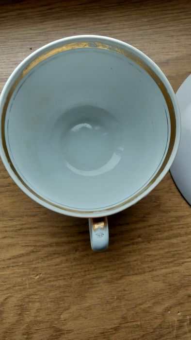 Чайная пара, чашка мальва,