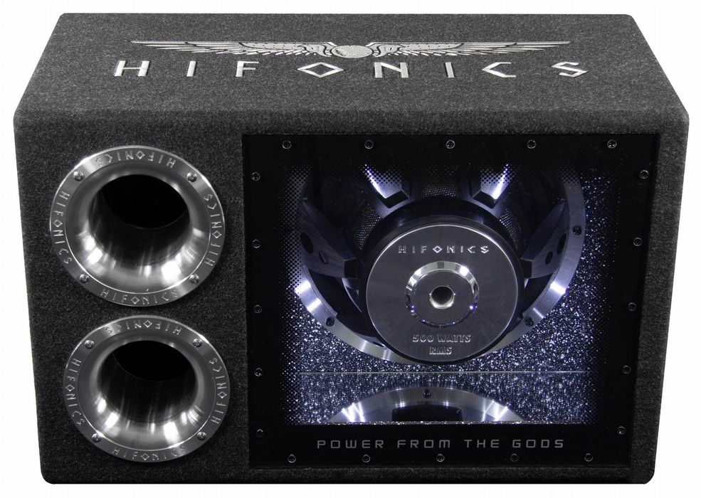 Subwoofer AKTYWNY skrzynia basowa HIFONICS ATL12BPA Sklep Car Audio