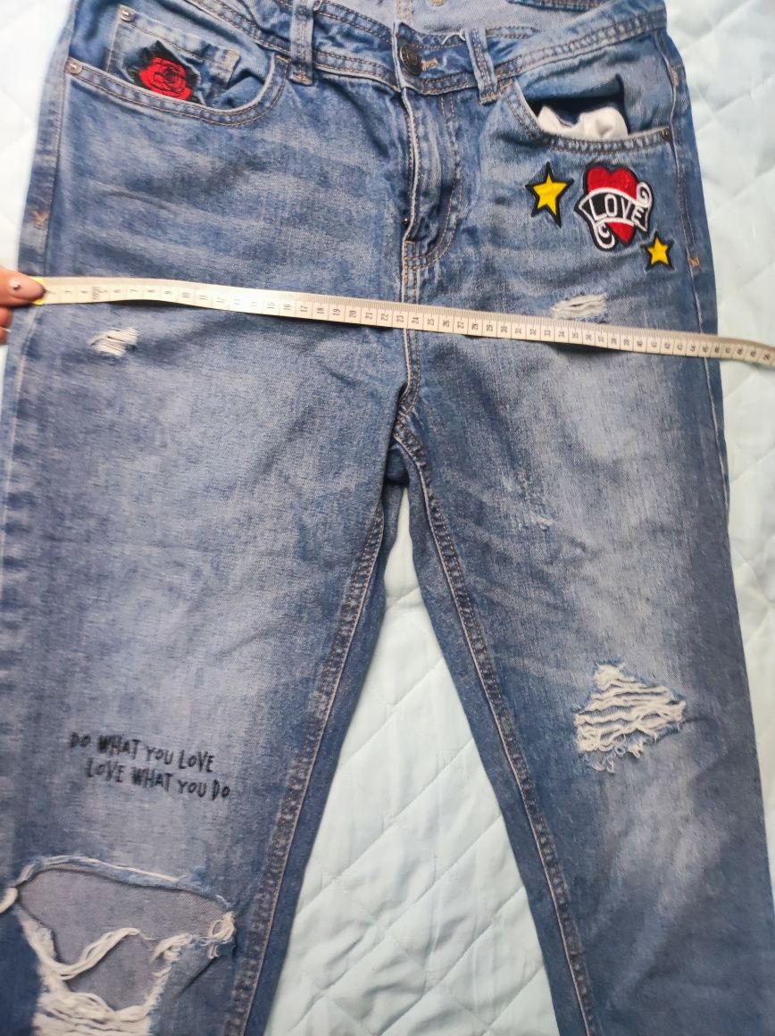 Spodnie jeansy s terranowa