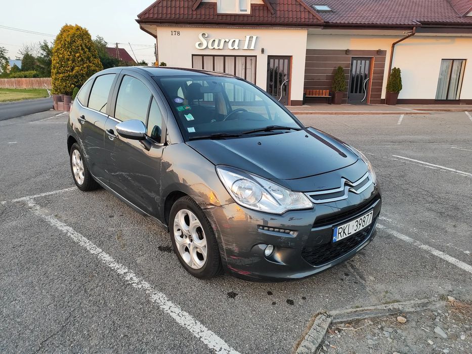 Citroën C3 Poobijany Uszkodzony Blacharsko