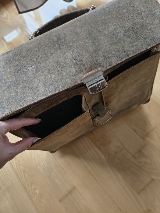 Teczka aktówka skórzana męska