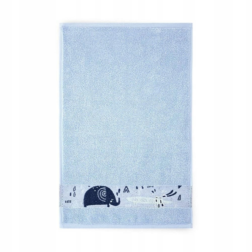 Ręcznik 30x50 Prysznic Gołębi-5443 niebieski słoń