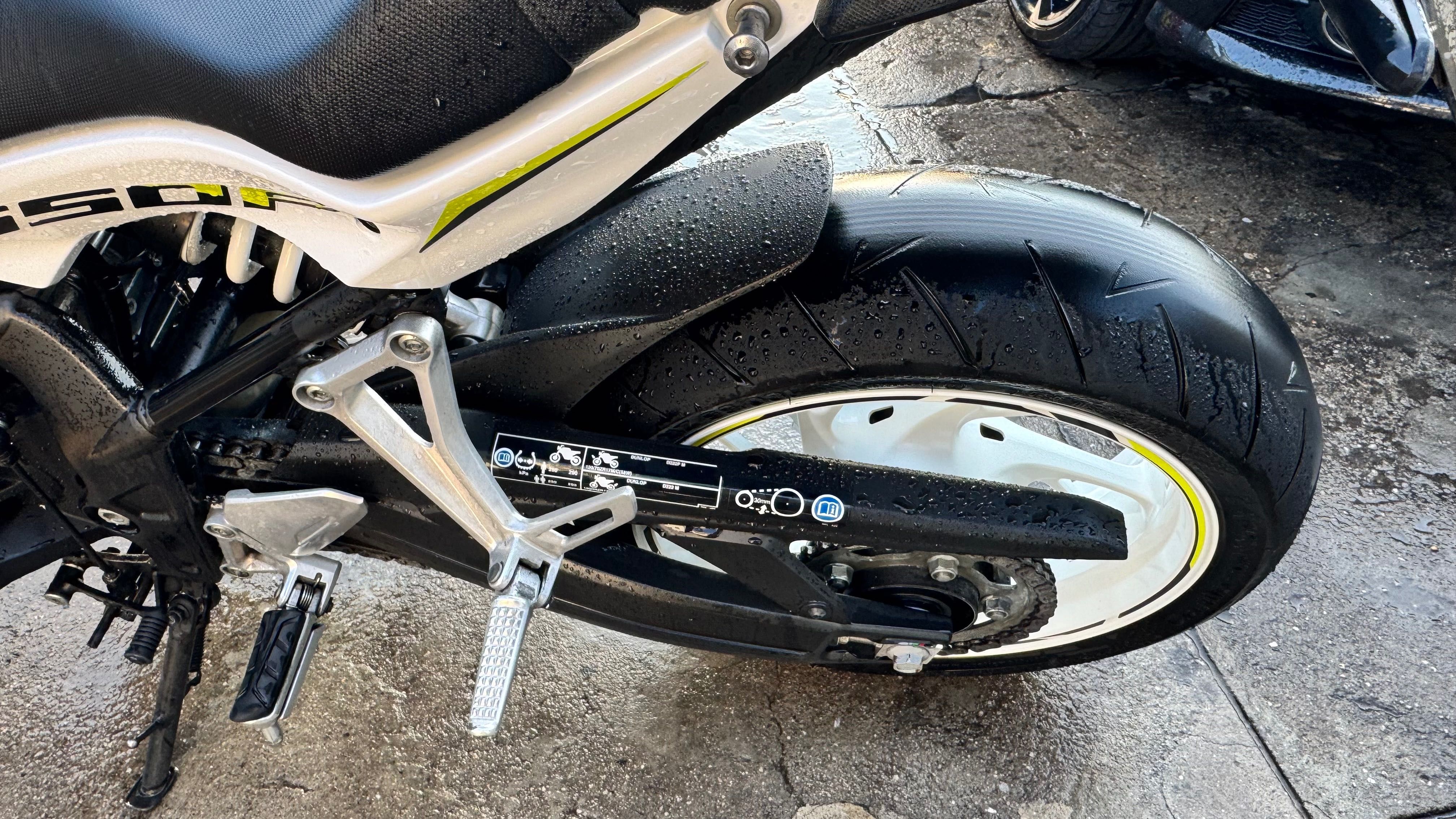 Honda cb 650f 2017 vários extras