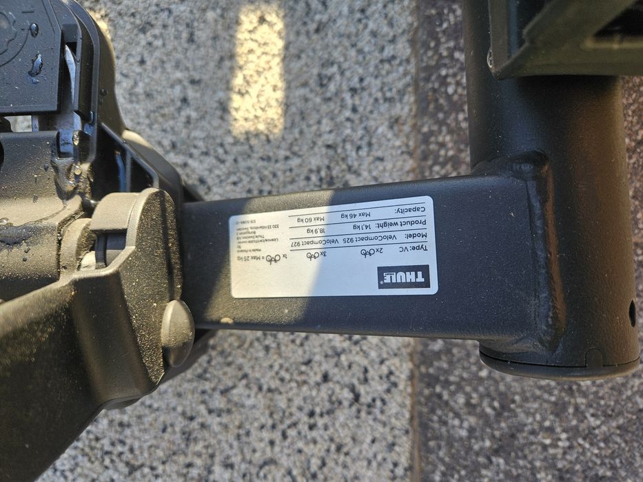 Thule velocompact VC na 3 rowery Warszawa Kraków