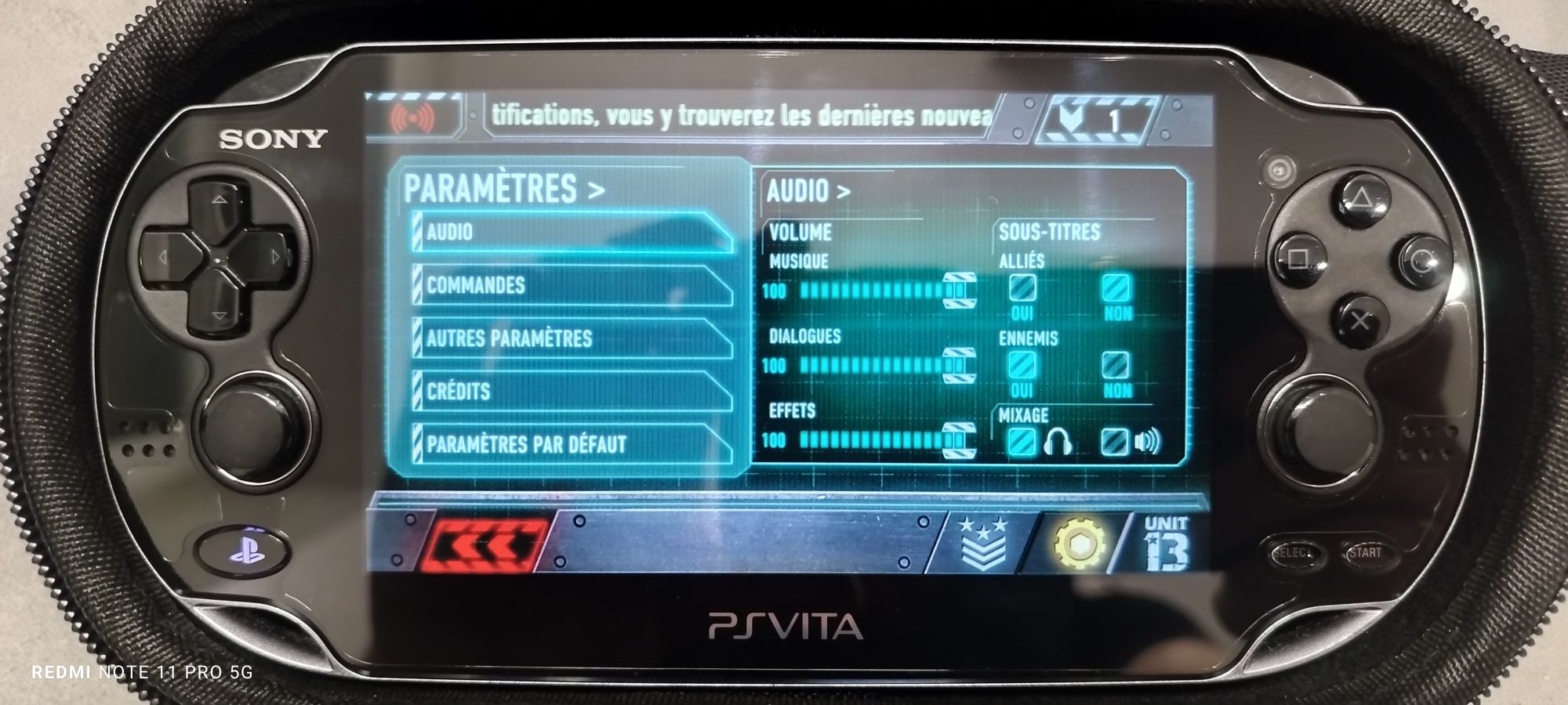 Unit 13 PSVITA PS Vita (Sama karta)