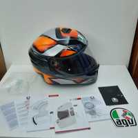 Capacete Integral AGV K-3 SV E2205 Liquefy Estimado Funcional