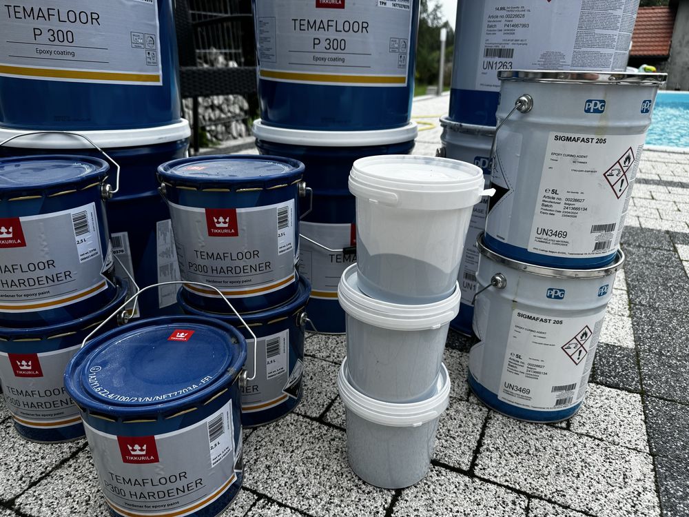 Posadzka z żywicy  na 80m2 kompletna