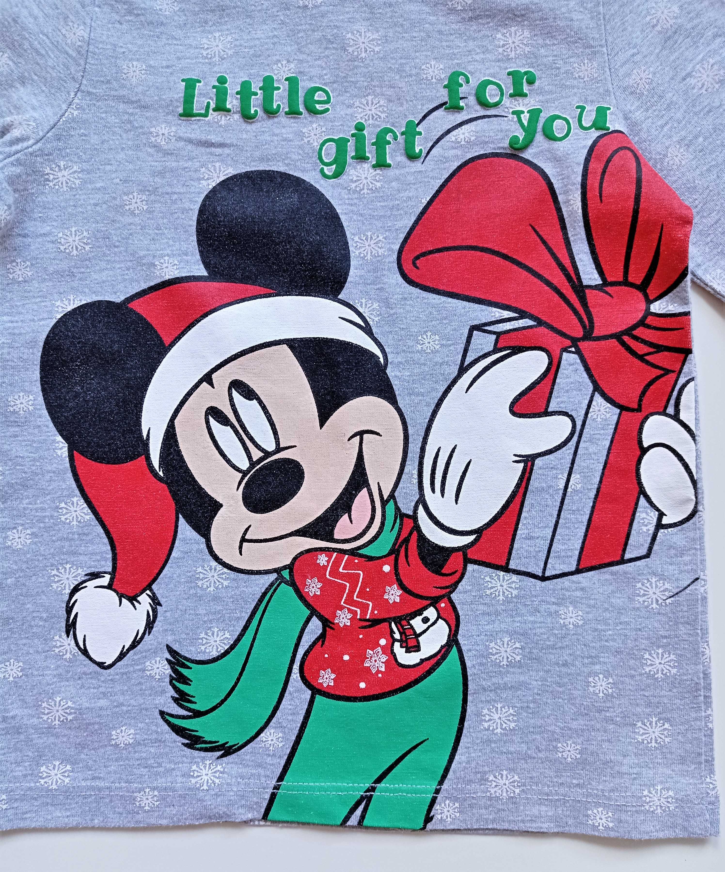 Bluzka świąteczna Boże Narodzenie z Mickey Mouse Disney 86