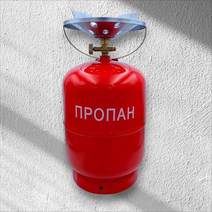 Балон газовий з пальником і обігрівачем різні комплекти