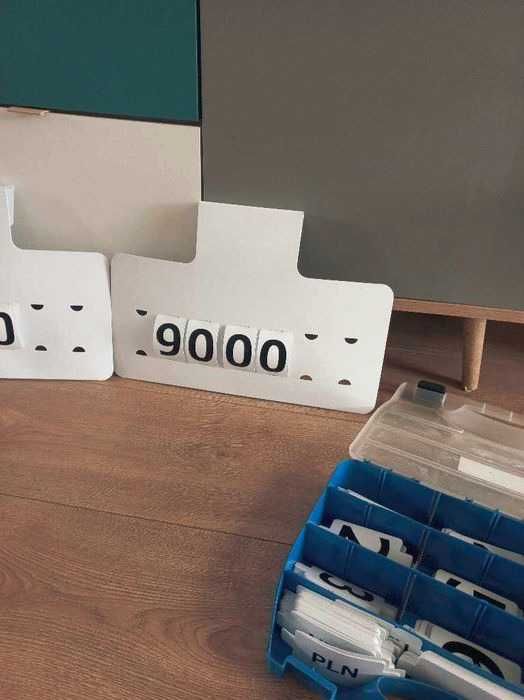 Cenówka wewnętrzna zawieszka pricer do aut samochodów 16szt