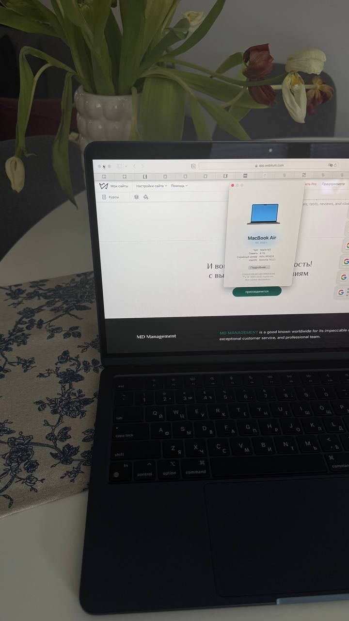 Macbook  Air m2 2022 8/256gb