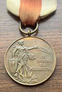 Medal Za Zasługi Dla Pożarnictwa ( brązowy )