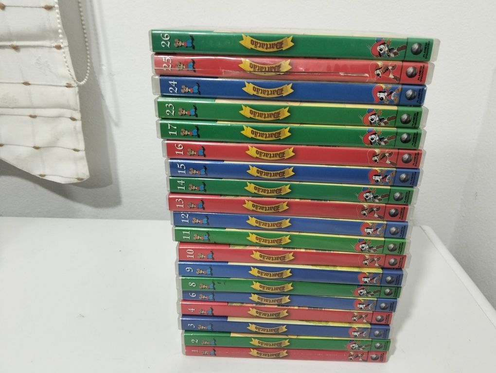 Cassetes, DVD antigos