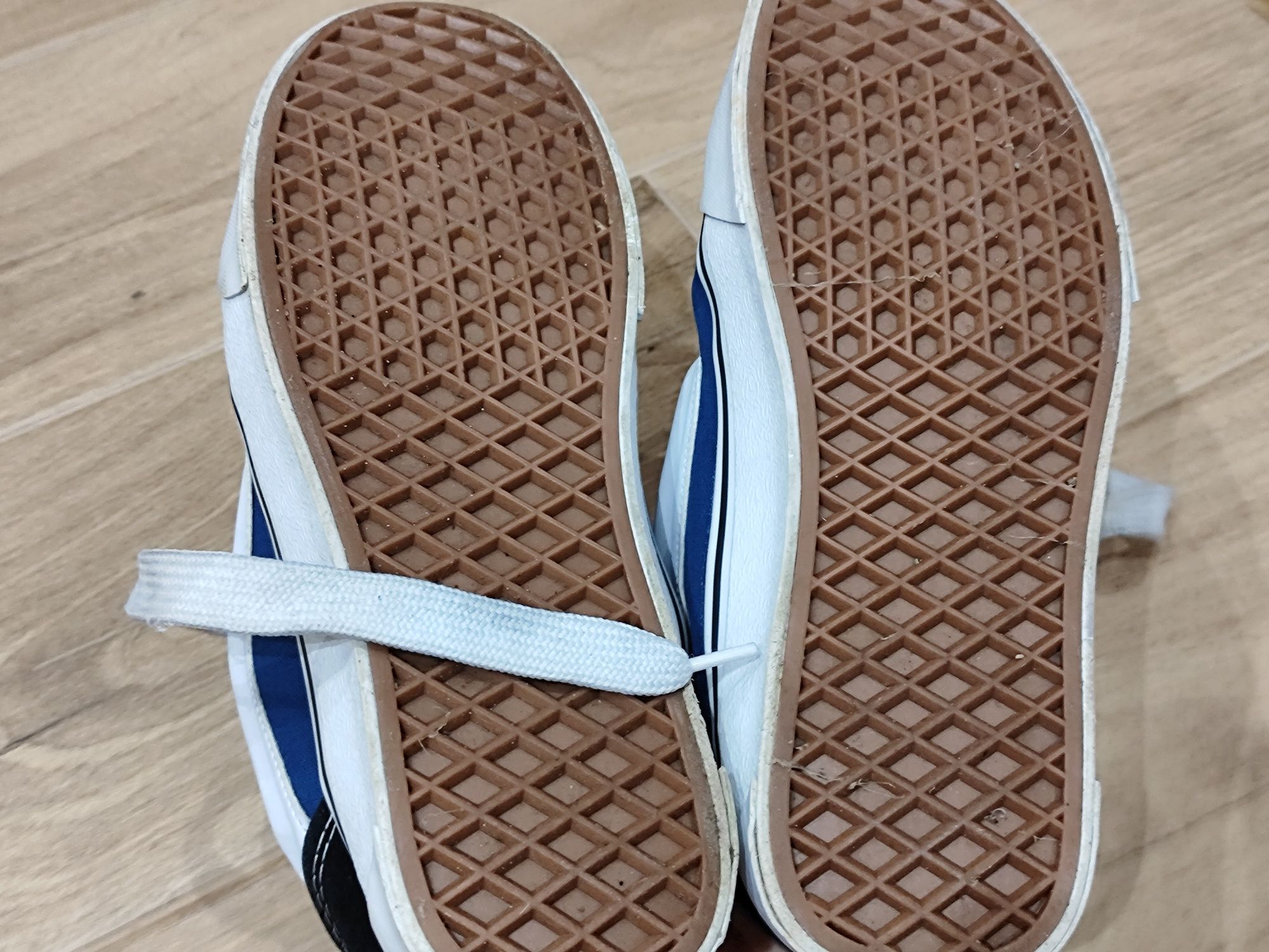 Vans knu skool white blue