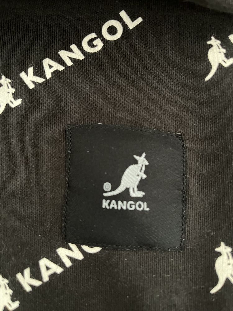 Худи свитшот Kangol монограмный