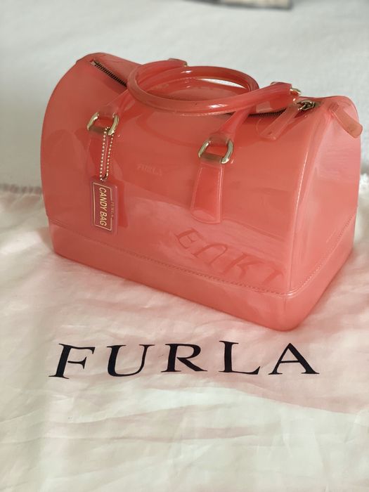 Mala FURLA Candy Rosa Original