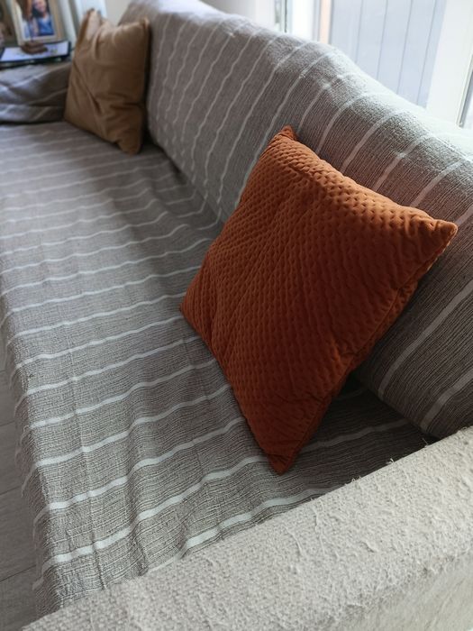 Sofá bege Sklum, 4 lugares usado