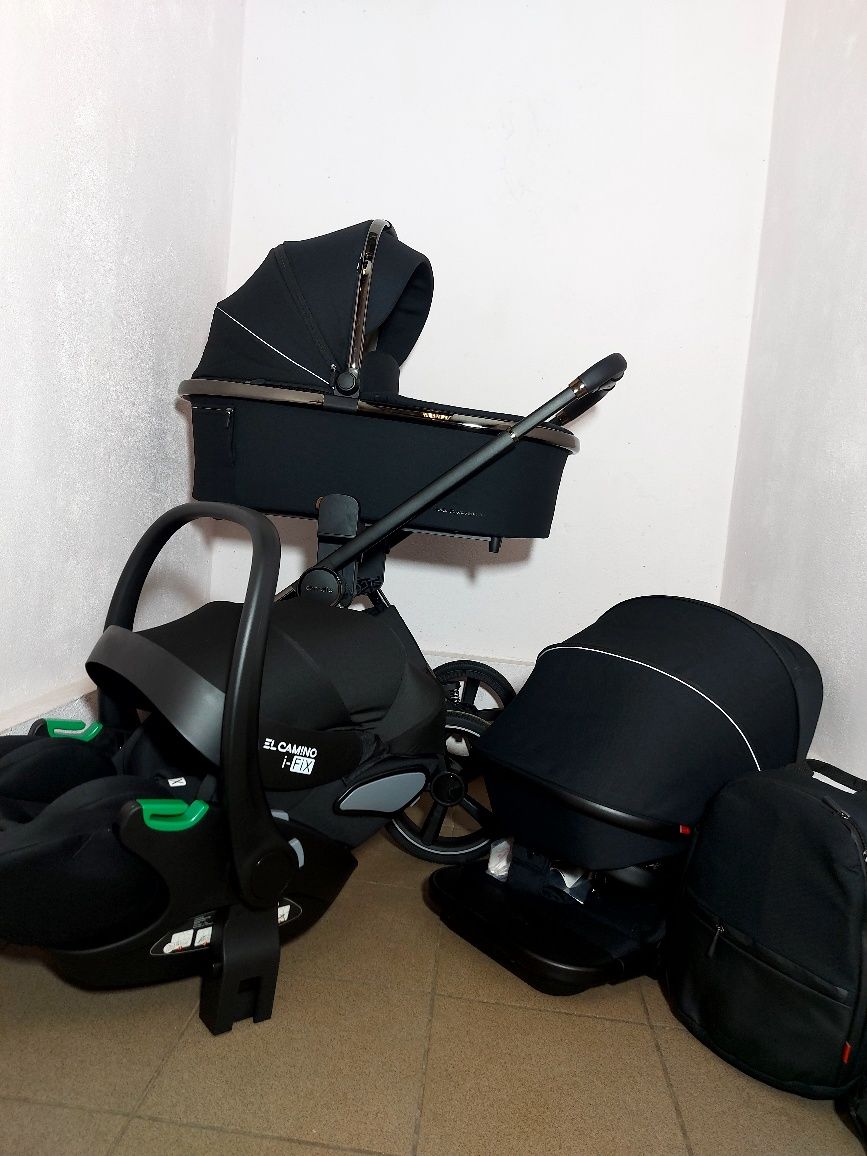 Коляска CARRELLO ultima з автокріслом яке розкладається для сну