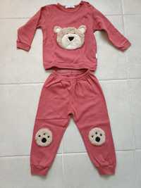 Pijama "urso" cardado