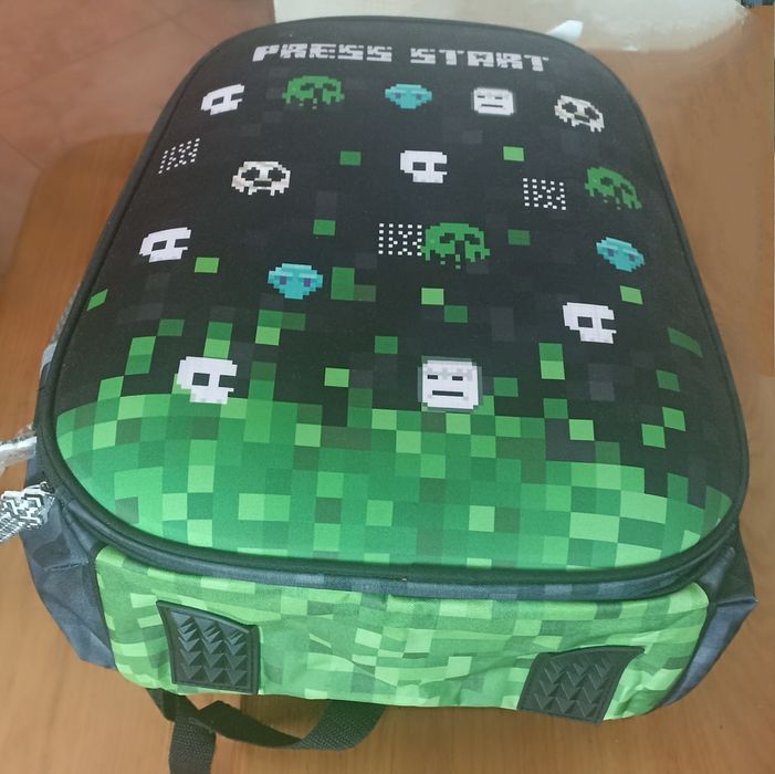 Plecak szkolny usztywniany Paso wzór MINECRAFT tornister nowy
