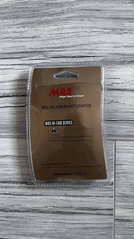 MRS przejsciowka - wtyk HDMI na DVI