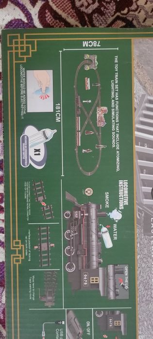 Іграшкова залізниця, поїзд