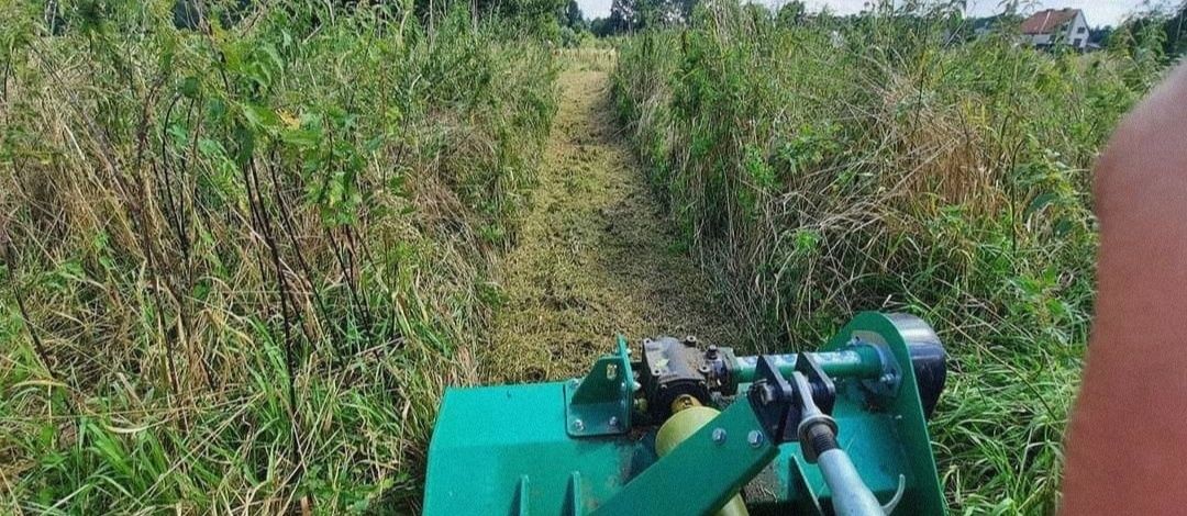 Glebogryzarka separacyjna Koszenie trawy zakładanie trawnika rębak
