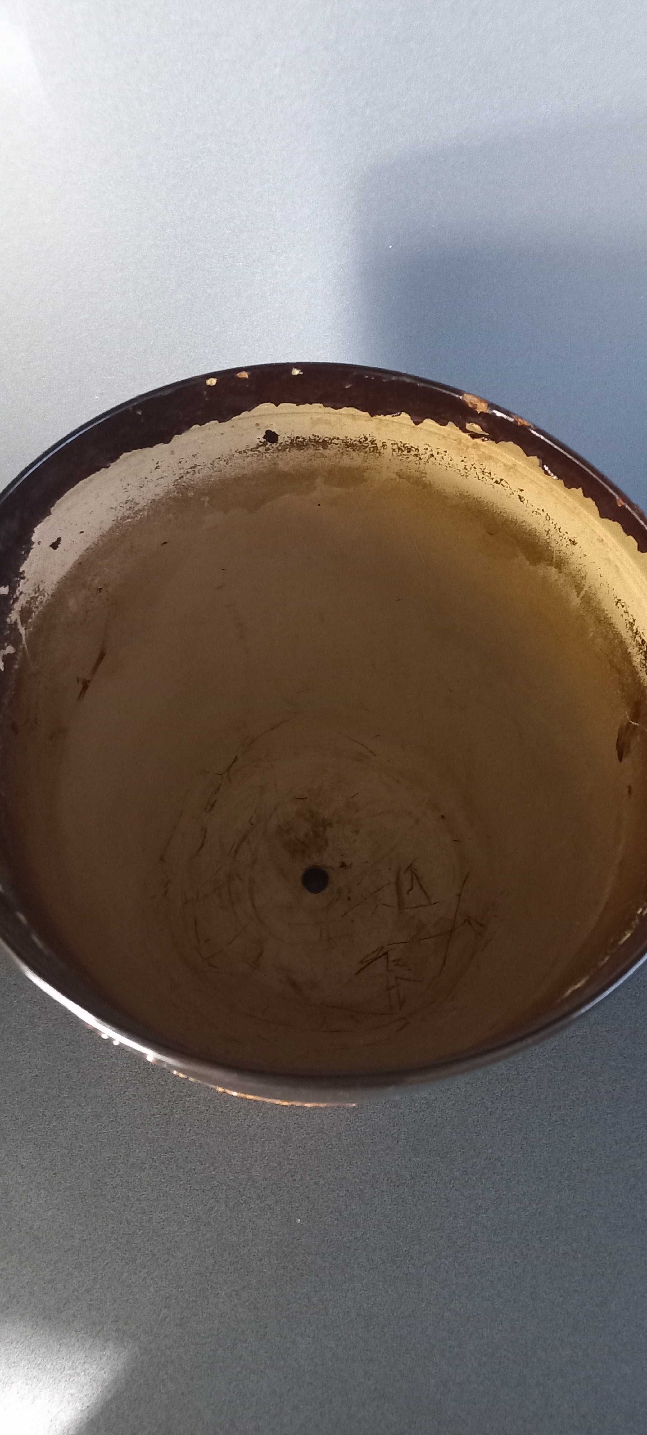 Donice ceramiczne z wzorem