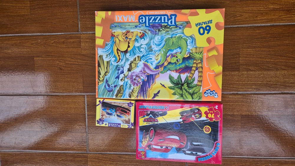 Пазли g toys тачкі 3+ 70 шт пазли машини пазли дінозаври